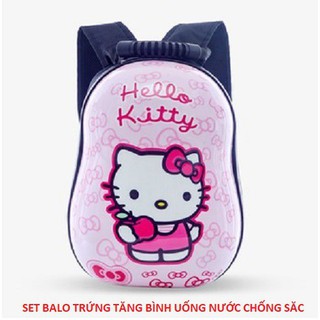 BA LÔ TRỨNG HELLO KITTY CHO BÉ