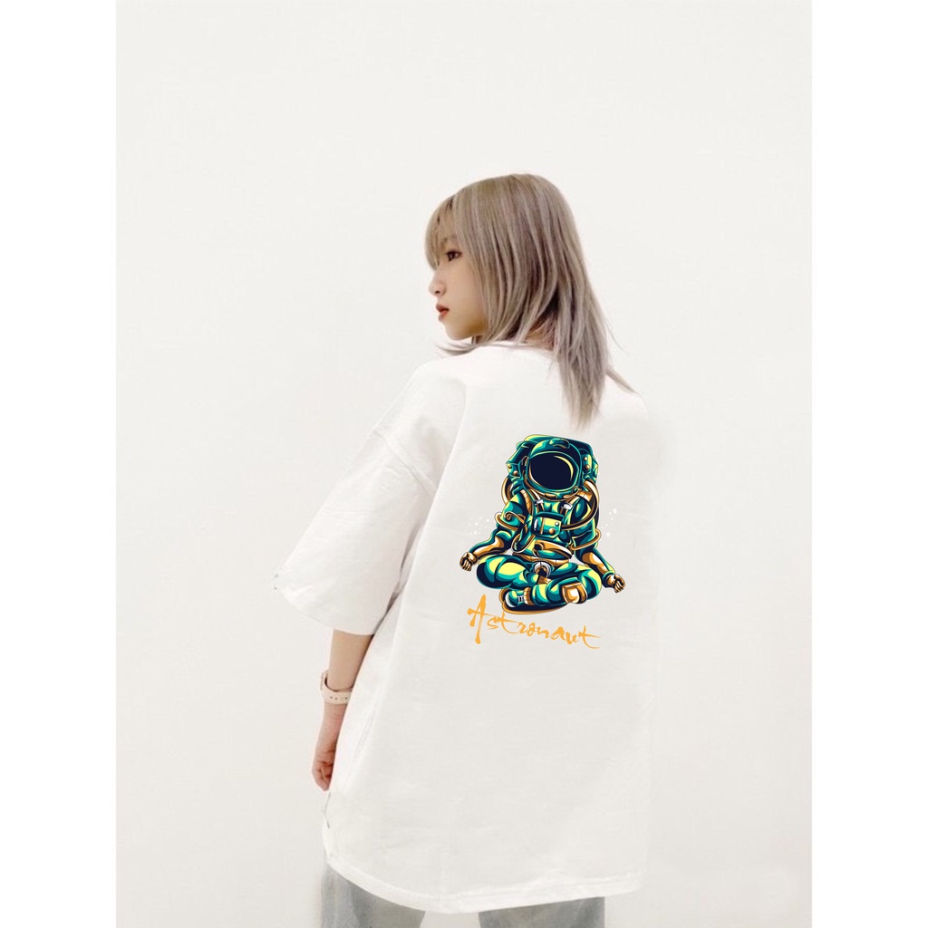 SKY TEE - ÁO THUN FORM RỘNG TAY LỠ ASTRONAUT BLACK AND WHITE | BigBuy360 - bigbuy360.vn