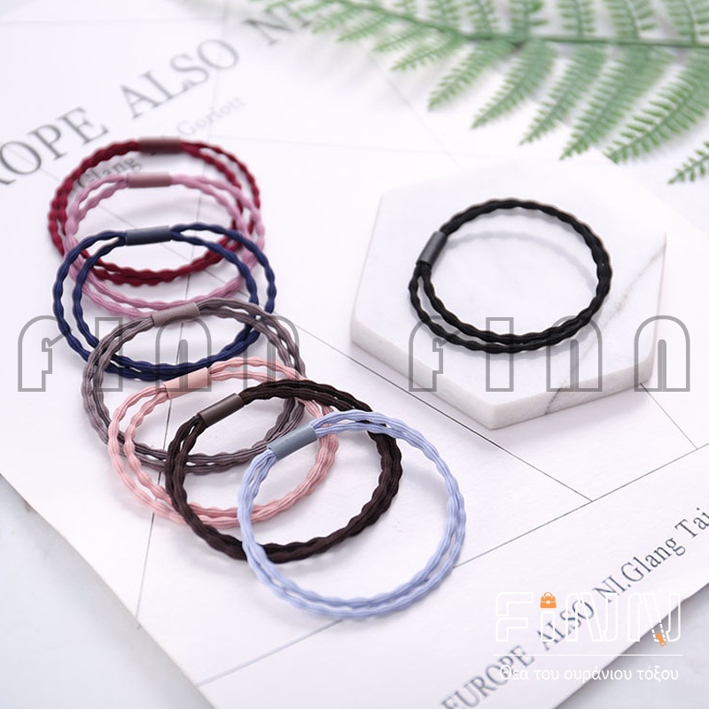 Dây Cột Tóc Co Giãn Phong Cách Hàn Quốc Cho Nữ