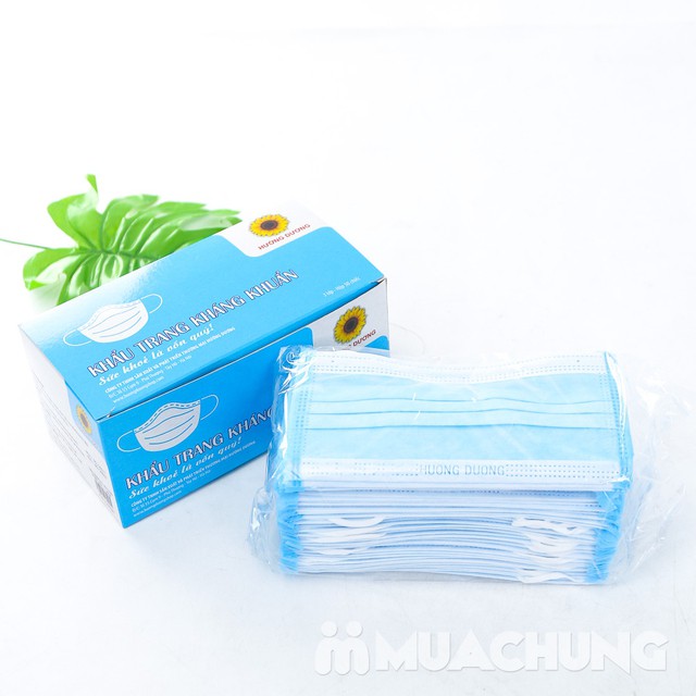 Combo 5 hộp khẩu trang y tế 3 lớp Hướng Dương Hộp 50 chiếc
