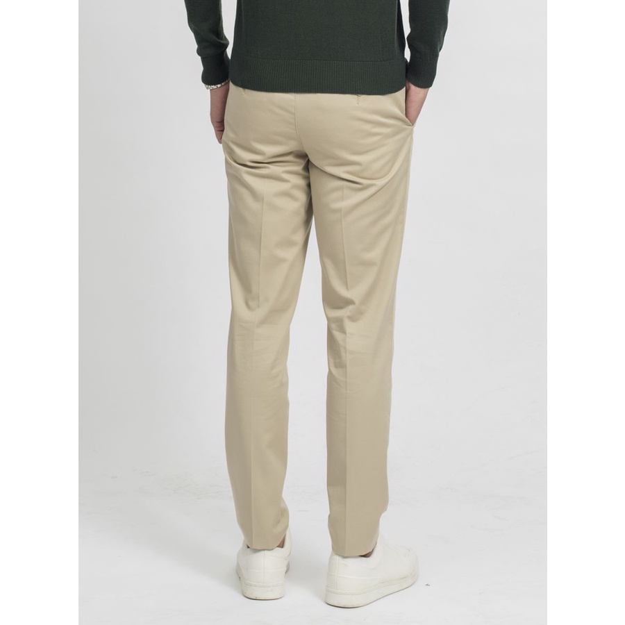 Quần Dài Kaki Nam ARISTINO AKKR04 Quần Thô Khaki Chính Hãng Trơn Màu Dáng Slim Fit Ôm Nhẹ Vải CVC Cao Cấp Mềm Mát