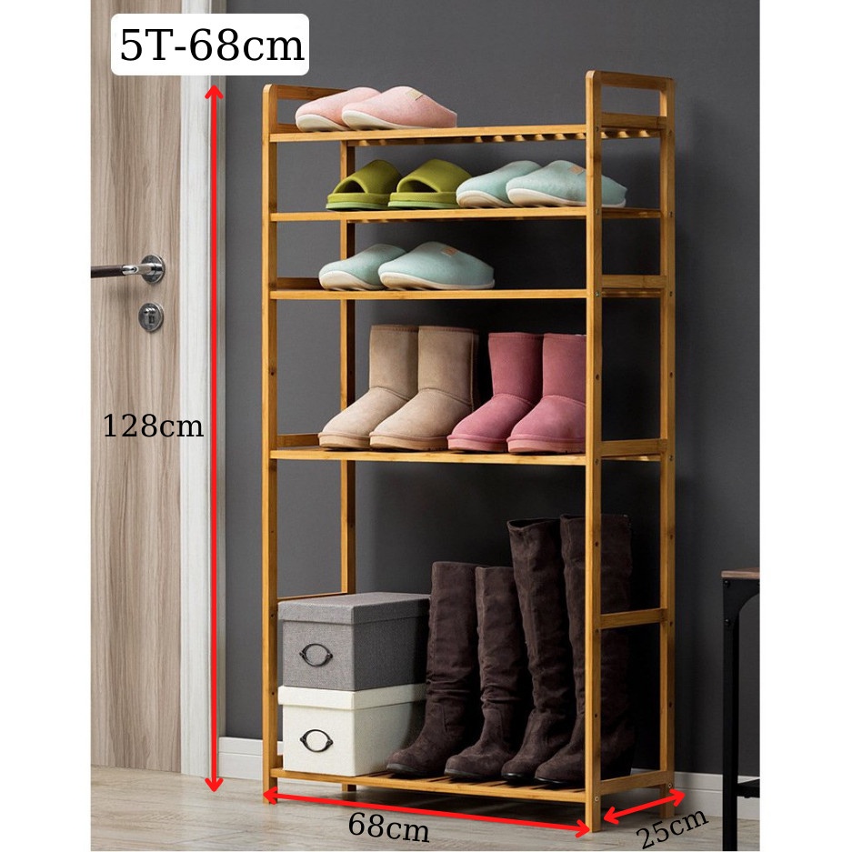 Kệ gỗ đa năng lắp ráp đơn giản, thông minh có bánh xe di chuyển, điều chỉnh được độ cao các tầng.