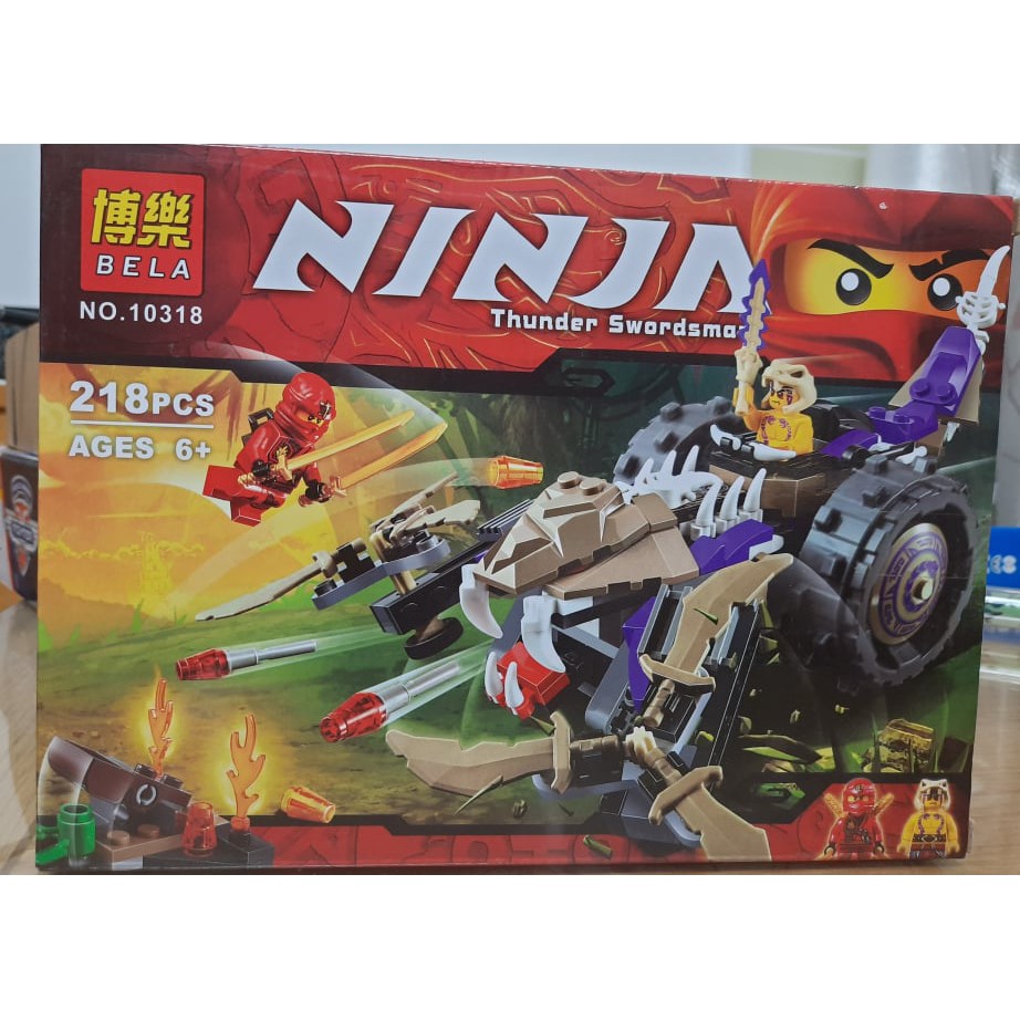 Lego NinjaGo Siêu Xe Chiến Đấu Ninja Đỏ Cao Cấp Phiên Bản Giới Hạn
