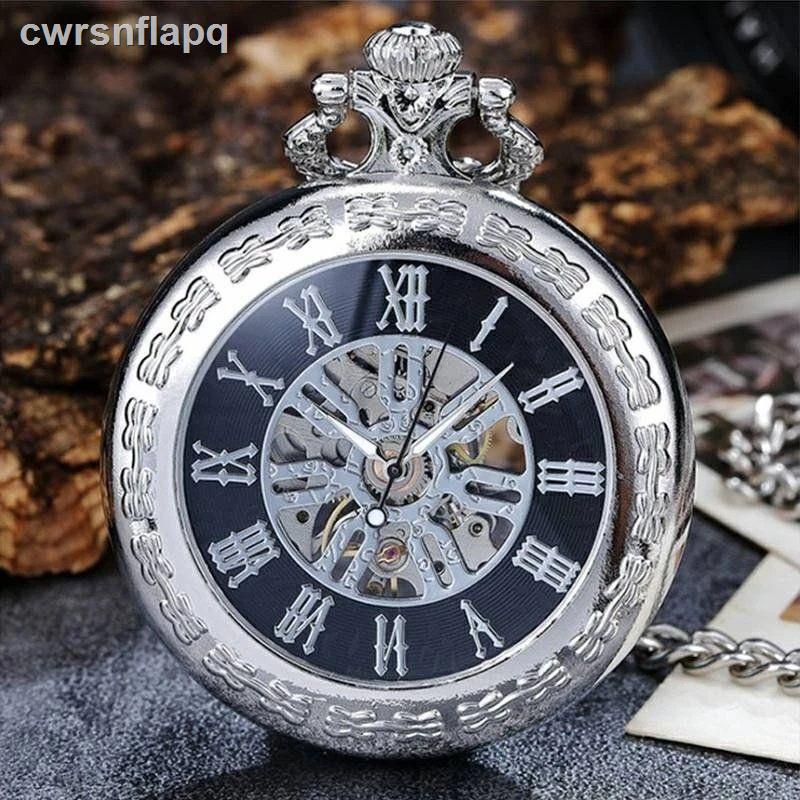 ∈ ✹  ✣☼Dự án Touhou Ngoại vi Gensokyo Cos Sixteen Nights Sakiya Anime Pocket Watch Đồng hồ cơ học phụ Retro