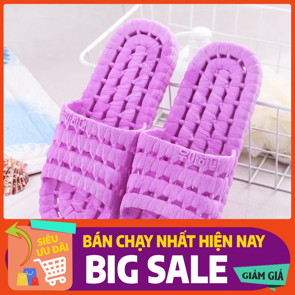 Dép đi trong nhà tắm văn phòng xốp lỗ siêu bền, siêu nhẹ (nhẹ hơn dép nhựa), siêu rẻ, chống trơn trượt SBSX-1899