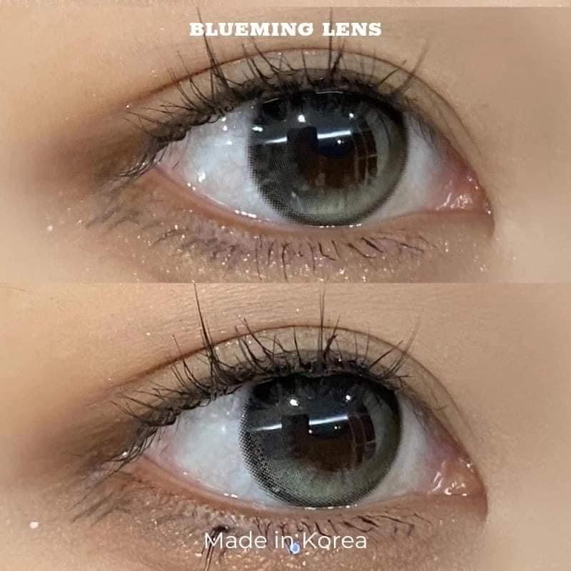 Lens Thái mẫu Milli xám long lanh filter 0 độ giãn vừa