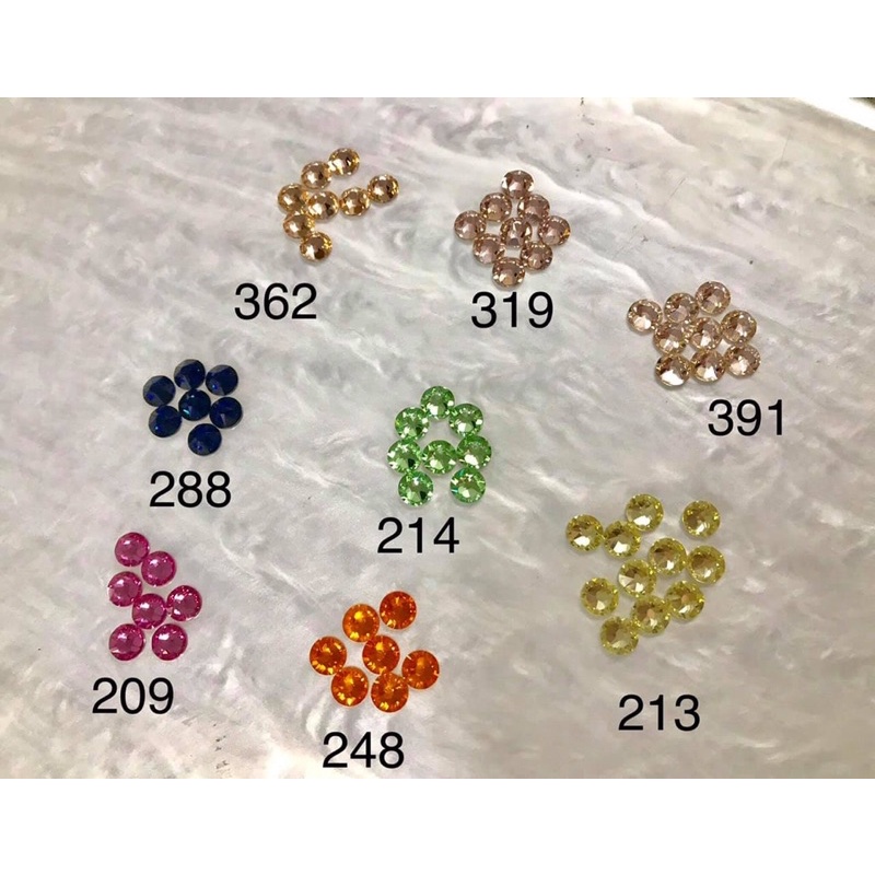 Set đá úc swarovski chân bằng mix size