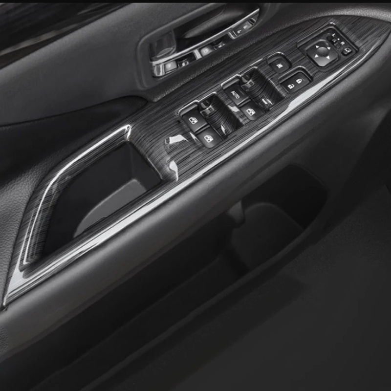 Vỏ Bọc Nút Điều Khiển Cửa Sổ Xe Hơi Chống Trượt Trang Trí Nội Thất Cho Mitsubishi Outlander 2016-2019