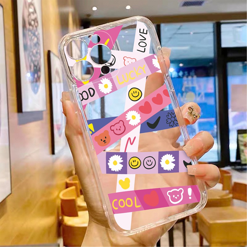 Suntaiho Ốp lưng iphone  Suntaiho Ốp lưng iphone Ốp Điện Thoại họa tiết hoa cúc thích hợp cho iPhone 11 pro 13 pro max 12 pro max xs max xs xr 7 8 plus