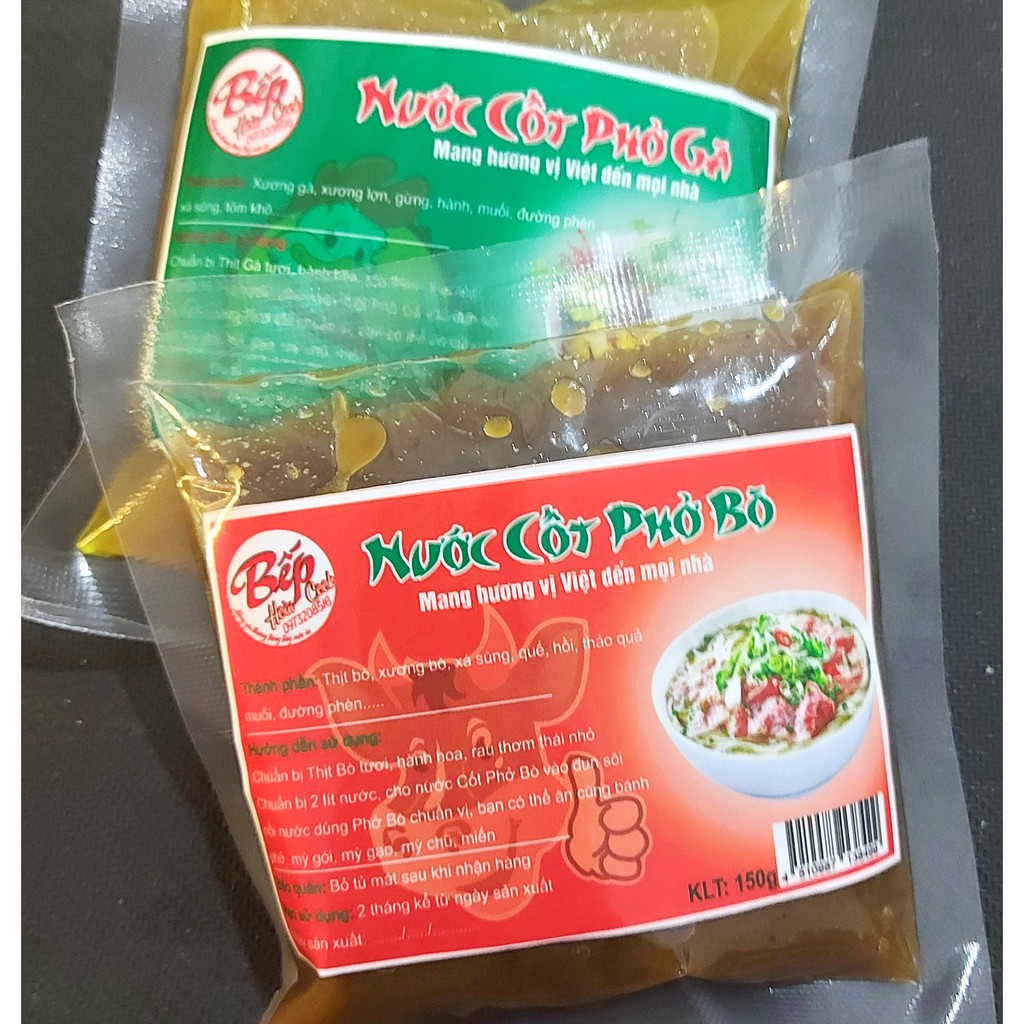 Cốt Phở Bò Cô Đặc, Phở Bò Hà Nội, Nước Phở Ăn Liền, Siêu Chất Lượng