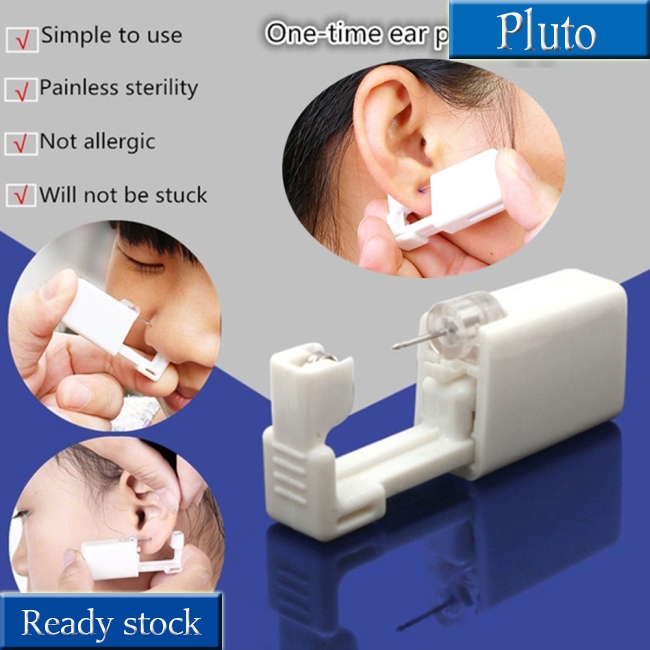 [Hàng mới về] Set dụng cụ xỏ khuyên mini dùng 1 lần tiện dụng