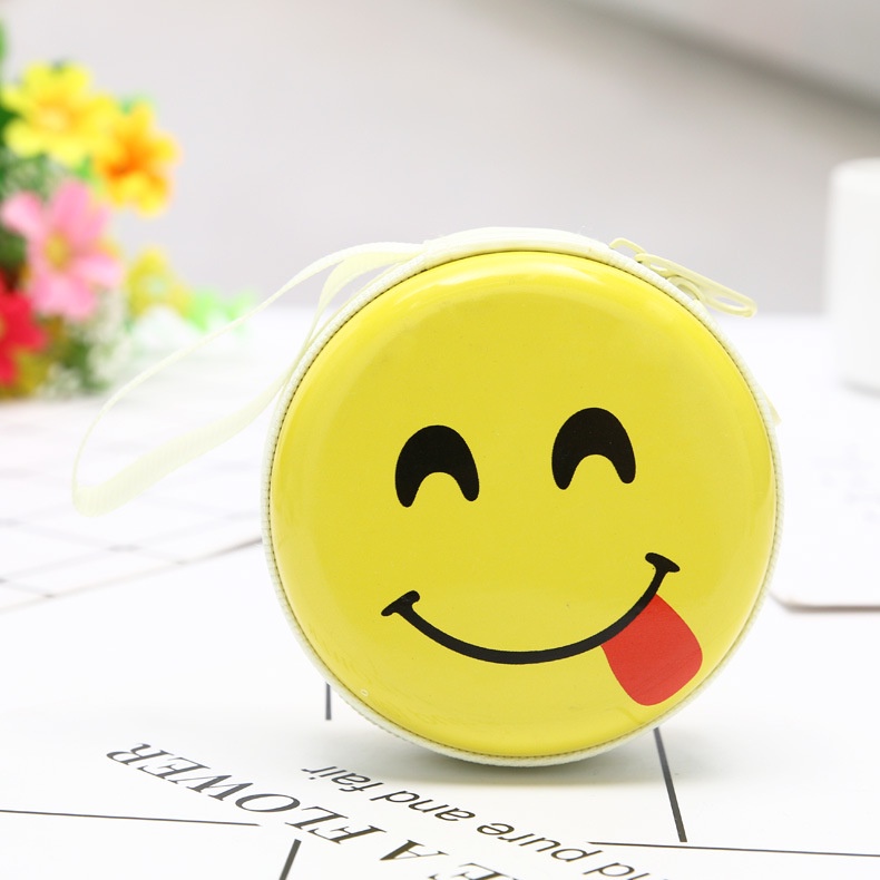 Ví Đựng Tiền Xu Bằng Thiếc Họa Tiết Hoạt Hình Dễ Thương