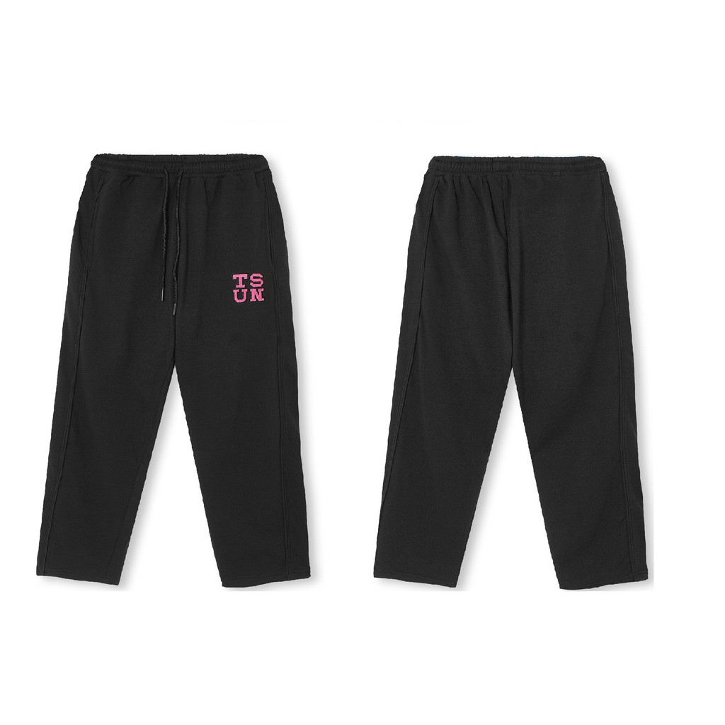 Quần dài TSUN Sweat Pant - Black - Unisex