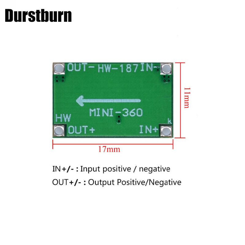 Mô-đun Mini-360 cấp nguồn DC-DC Step-Down tốt hơn LM25 cho máy bay điện tử thông minh