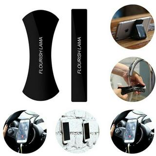 Flourish Lama - Bộ 2 Miếng Dán Mọi Bề Mặt Bằng Cao Su Siêu Dính Có Thể Làm Giá Đỡ Điện Thoại