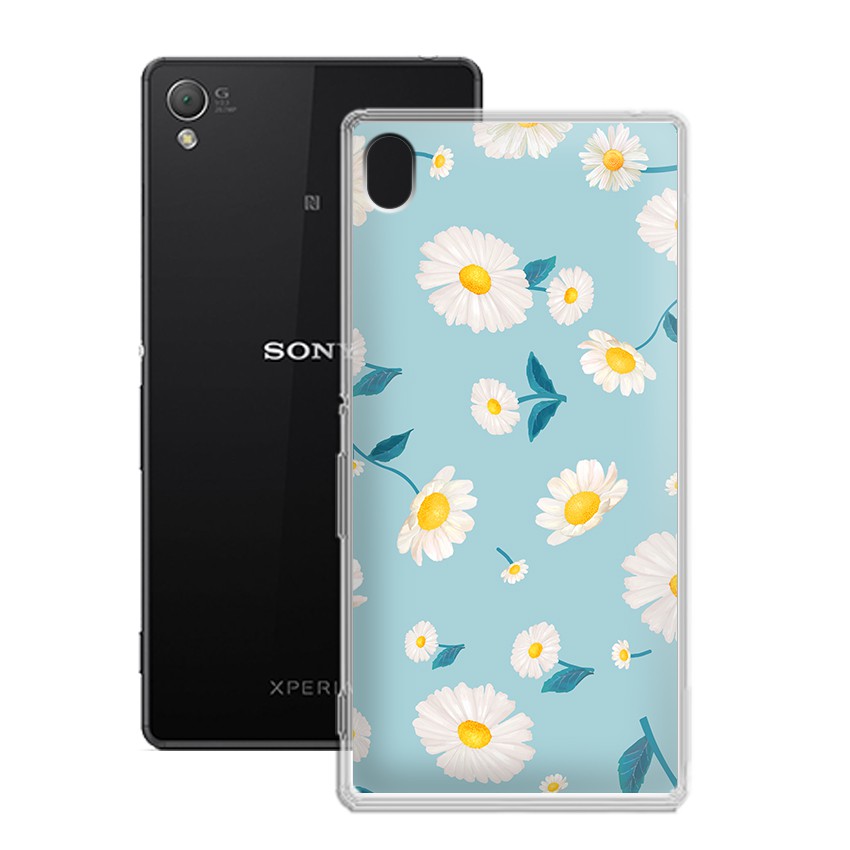 Ốp lưng Sony Xperia Z4 in hình hoa cỏ mùa hè độc đáo - 01150 Silicone Dẻo