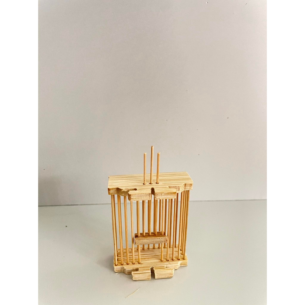 Rọ dế tre dành cho chim chào mào,Rọ dế cho chim khuyên phụ kiện lồng chim BTA PKR2