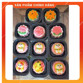 Khuôn trung thu rau câu Vĩnh Trường 200g->250g dùng làm bánh trung thu rau câu, xôi
