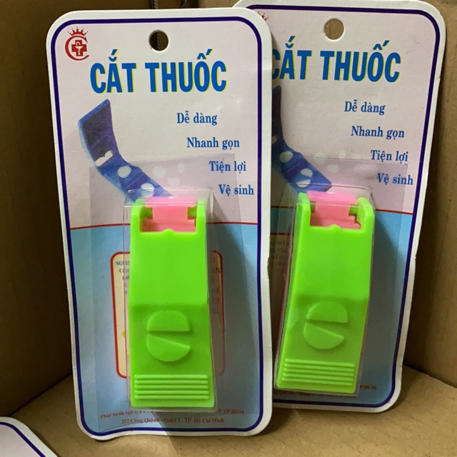 Dụng Cụ Cắt Thuốc Cao Cấp