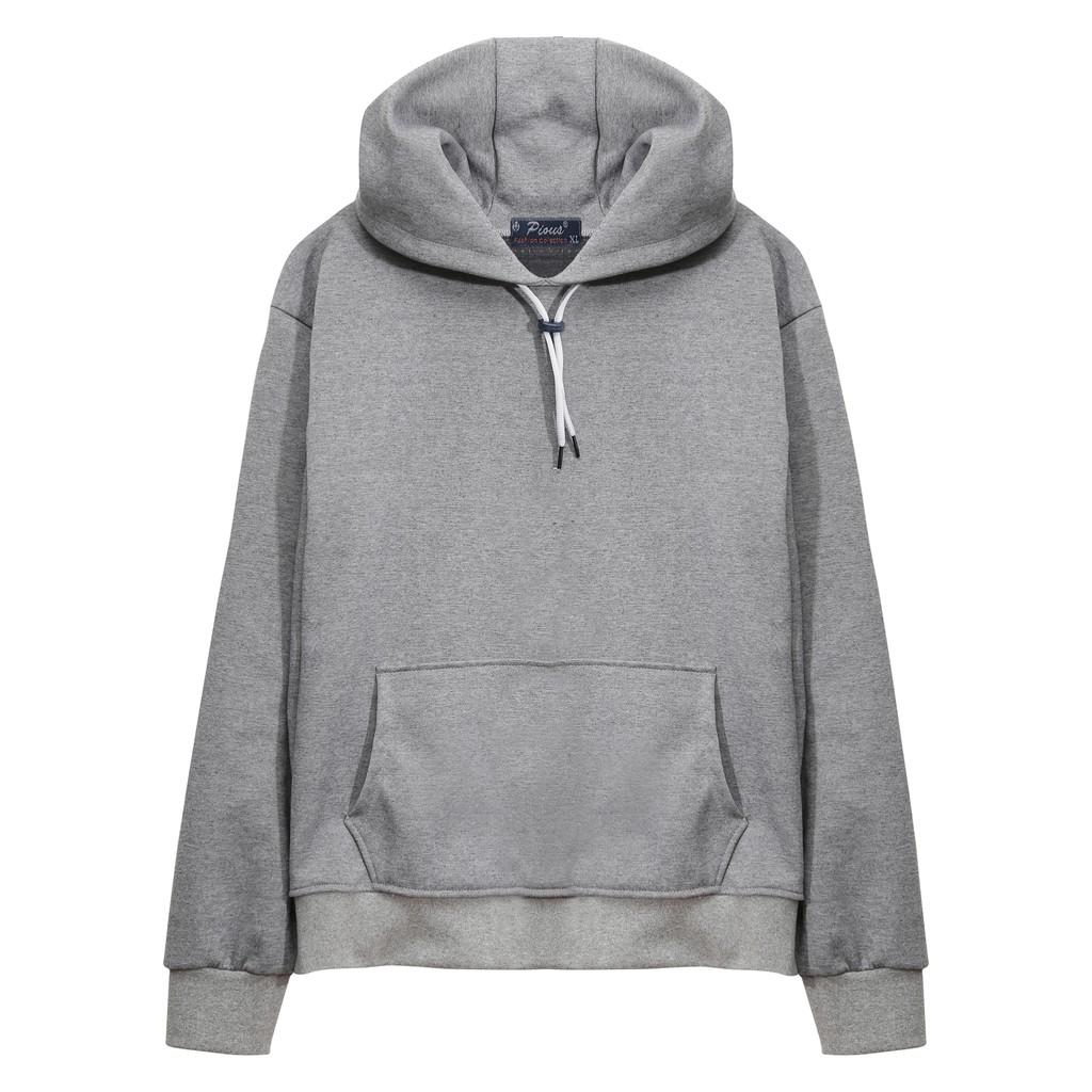 [Mã MAKM12 hoàn 20% tối đa 35k xu đơn 99k] Áo hoodie nam chống nắng cao cấp pious AHO9 màu xám