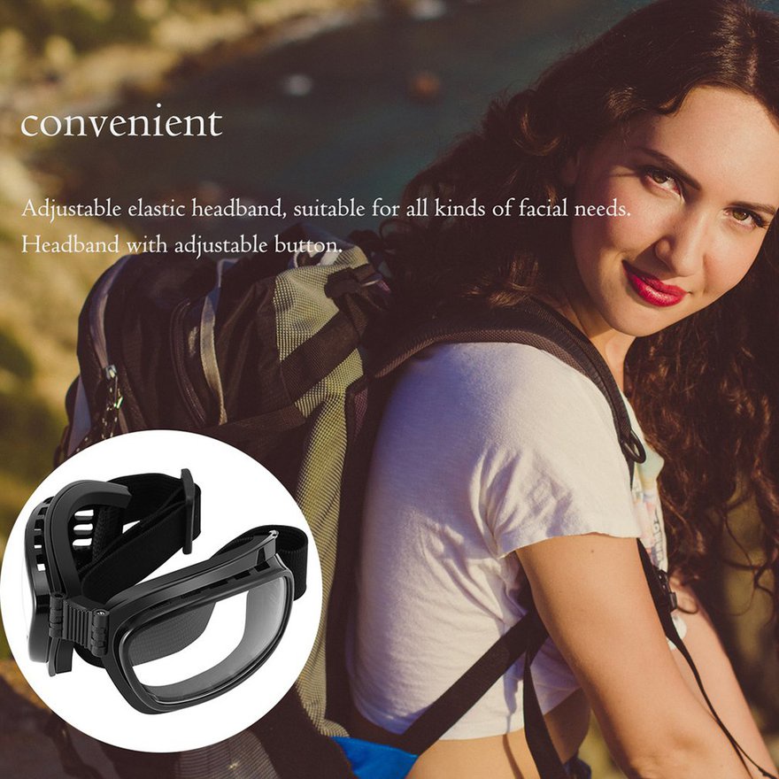Motorcycle Goggles Polarized Day Night Cycling Sunglasses Temples Glasses
