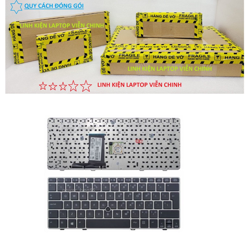 Bàn phím laptop HP Elitebook 2560 2560p 2570 2570p – 2560