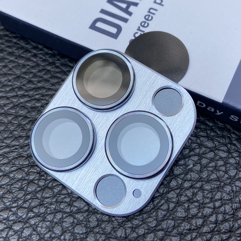 Kính Cường Lực Hợp Kim Nhôm Bảo Vệ Camera Cho iPhone 13/13mini &amp; 13Pro/Max