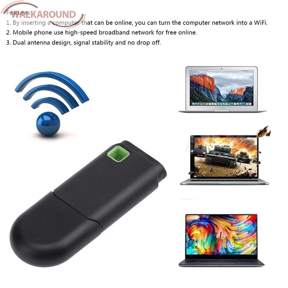 Usb Phát Wifi Mini 300mbps Không Dây Cho Điện Thoại Pc 8y