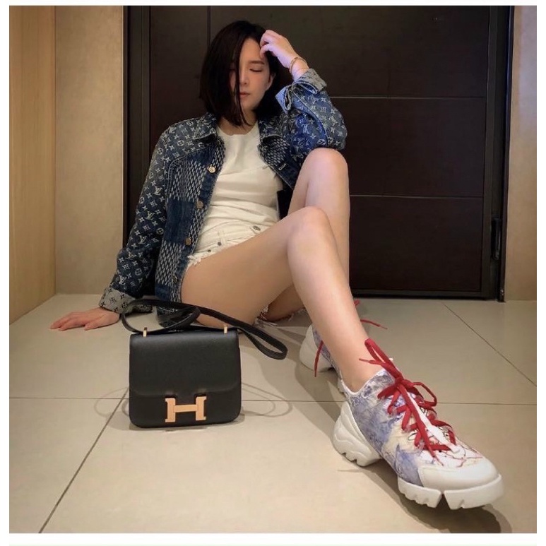 Túi H khoá vàng size23