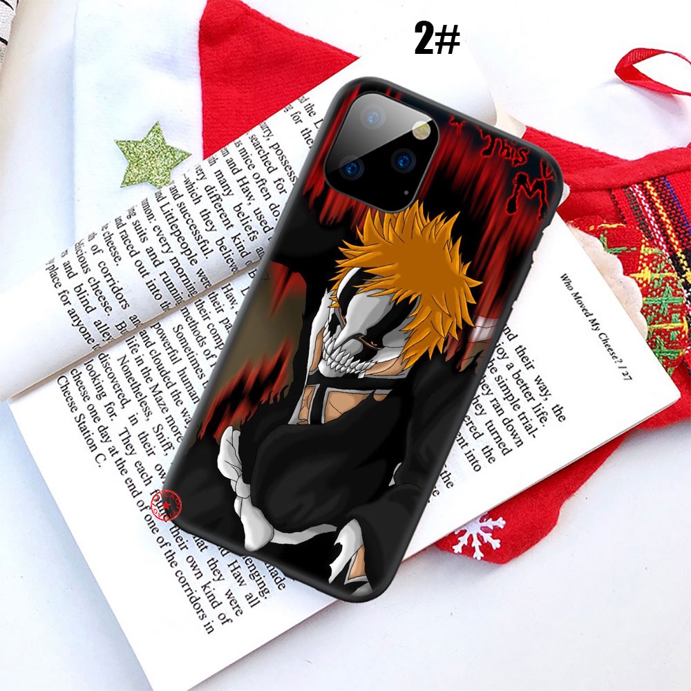 Ốp Điện Thoại Mềm Hình bleach kurosaki ichigo pd33 Cho iphone 5 5s 6 6s 7 8 11 pro max plus se xr