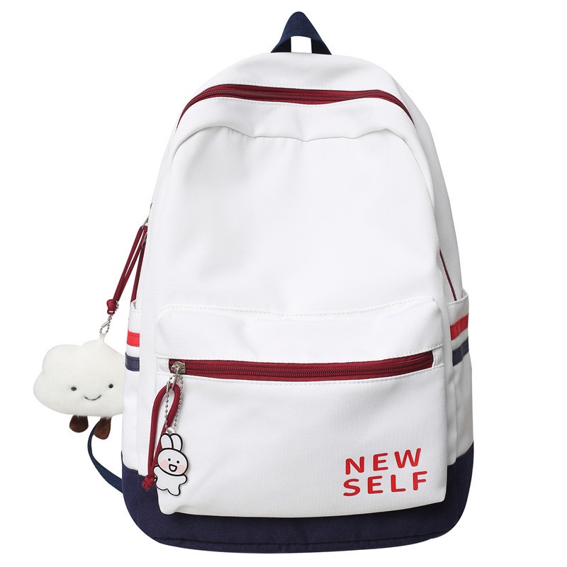 Ba Lô Đi Học Kiểu Dáng Đơn Giản Dễ Thương Chất Lượng Cao