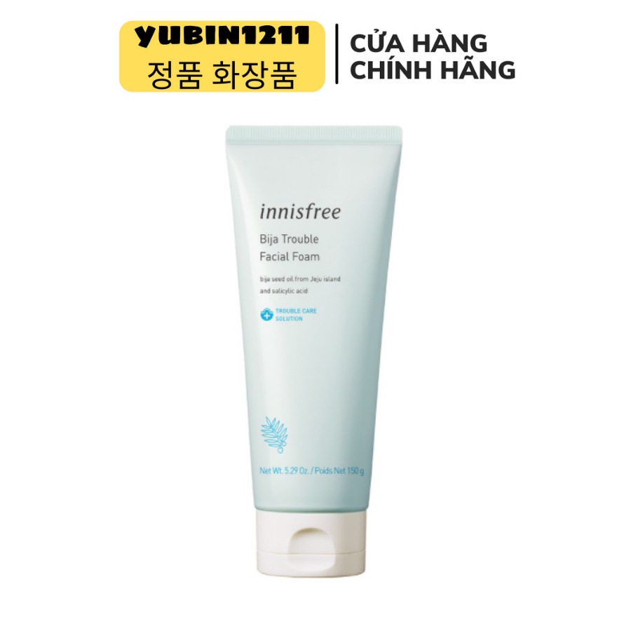 Sữa rửa mặt hỗ trợ giảm mụn Bija Innis 150ml