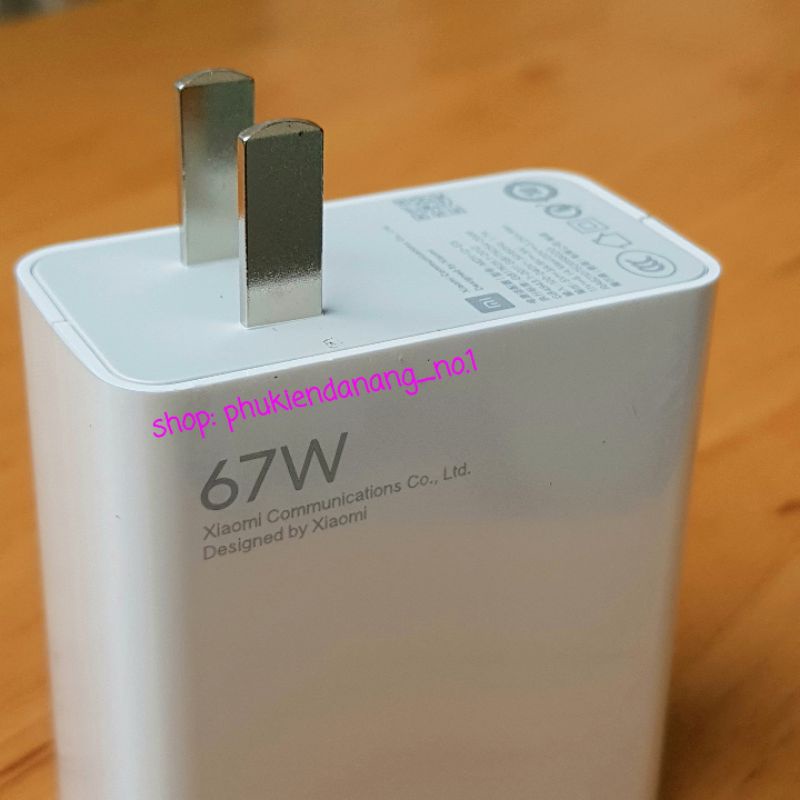 SẠC NHANH 67W XIAOMI MI 11T, 11PRO, 11 ULTRA, 12, 12X, 12LITE, 12S, 12S ULTRA, 13, 13LITE... CHÍNH HÃNG MỚI 100%.