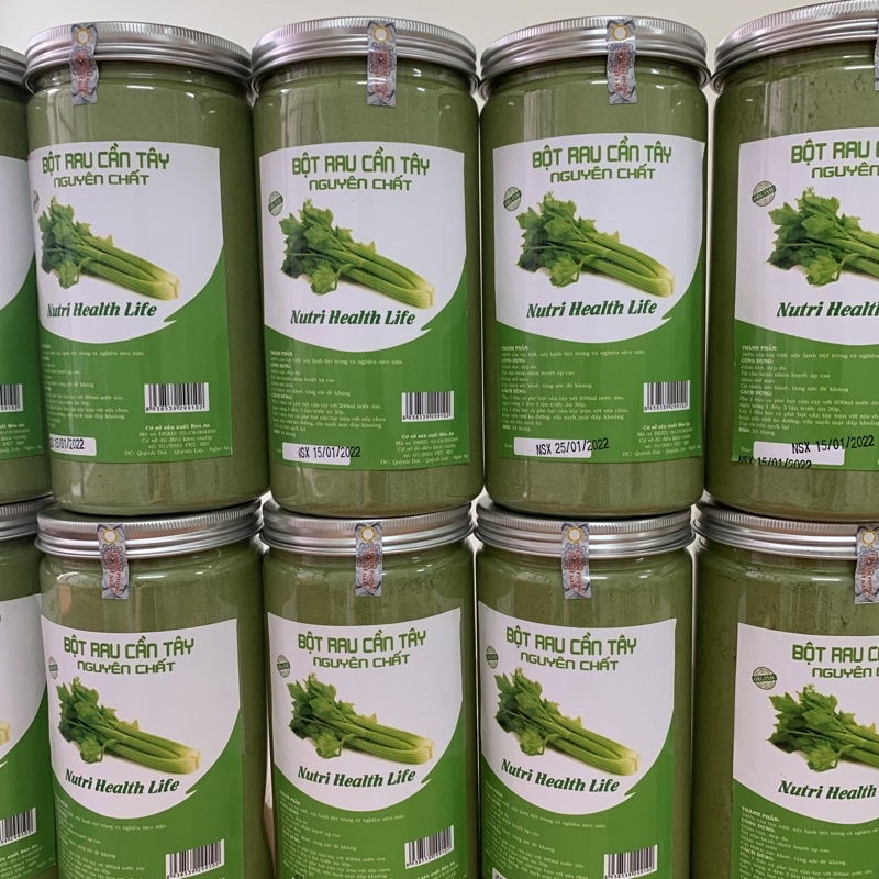 Bột cần tây sấy lạnh hộp 500g