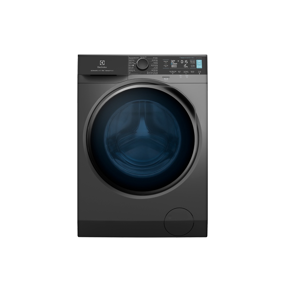 Máy giặt Electrolux 11kg Inverter màu sám bạc EWF1142R7SB