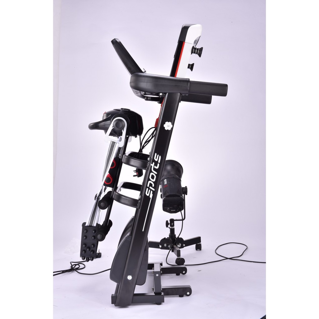 Máy Chạy Bộ Điện Đa Năng A7S Kèm đai massage, tạ tay- Động cơ 3.0HP - Bảo hành 5 năm- Kèm Video, hình ảnh thật