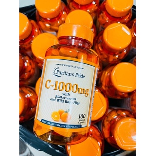 Viên uống chống lão hóa - Tăng sức đề kháng - đẹp da ngừa thâm puritan's Pride vitamin C 1000mg 250v