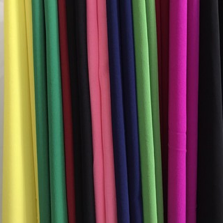 Vải Voan Chiffon Màu Trơn Các Loại Khổ 1m5 - Chất Mỏng Rũ, Mềm - Dùng Làm Lót, May Đầm, Quần, Áo