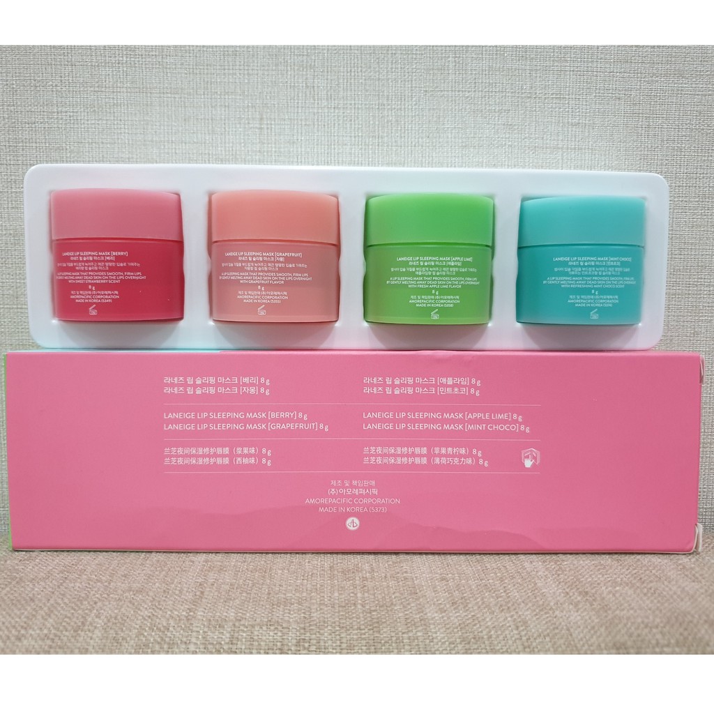 Hũ mini mặt nạ ngủ môi Laneige Lip Sleeping Mask 8gram | BigBuy360 - bigbuy360.vn