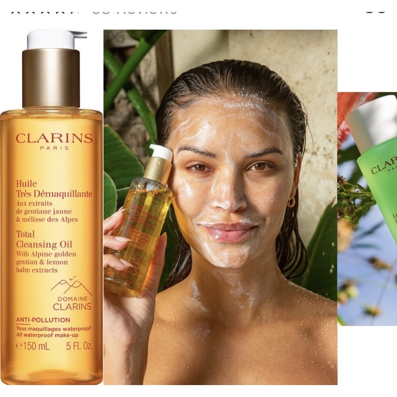 🌼 CLARINS - DẦU TẨY TRANG TOTAL CLEANSING OIL 150ML