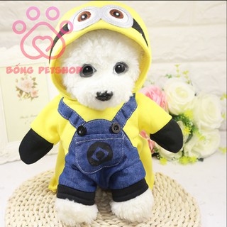 Áo cho chó mèo - Áo thú cưng hóa trang Minion
