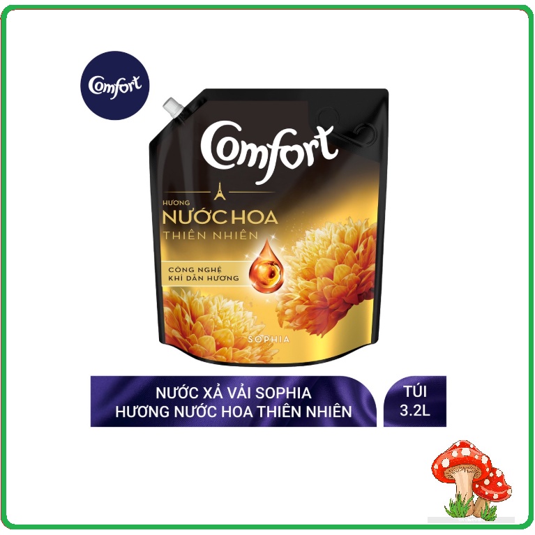Nước Xả Vải COMFORT Chăm Sóc Chuyên Sâu Túi 3,2L