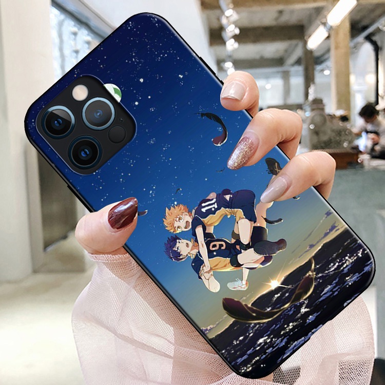 Ốp Điện Thoại Mềm Hình Haikyu!! Cho Samsung Galaxy A02s A03S A13 A33 A53 A73 Plus Lite JE52 Anime Haikyu Có Sẵn Hàng Mới