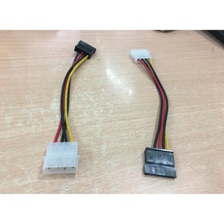 Dây Cáp Nối Ổ Cứng Sata Ide 4 Pin sang cổng IDE SATA 15-PIN chuyên dụng