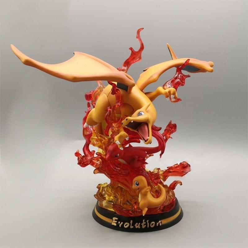 [HÀNG HOT] Mô hình Pokemon Lizardon Có LED MỚI, Figure Lizardon - Mô Hình Pokemon