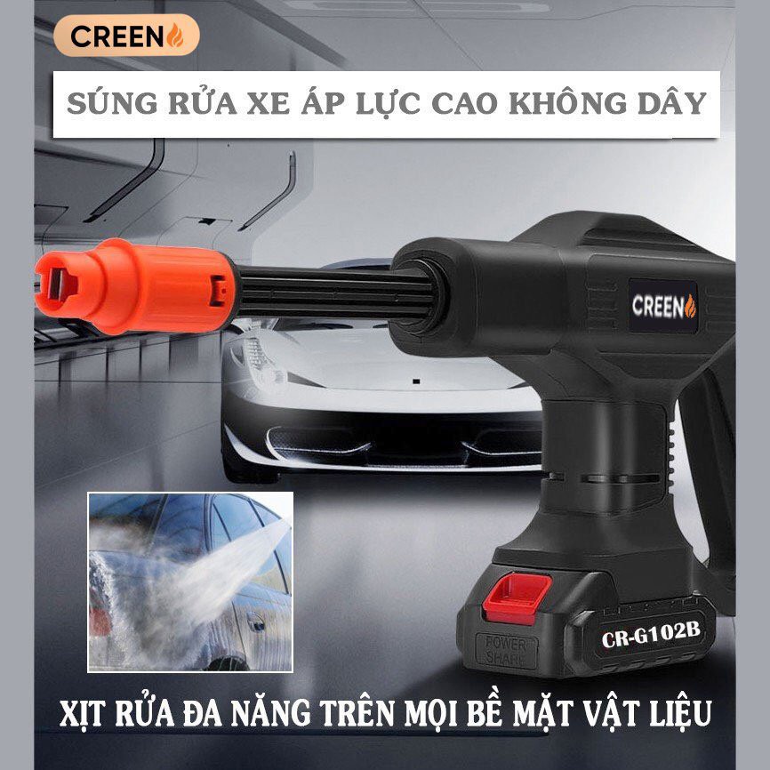 Máy Rửa Xe Không Dây Creen-G102