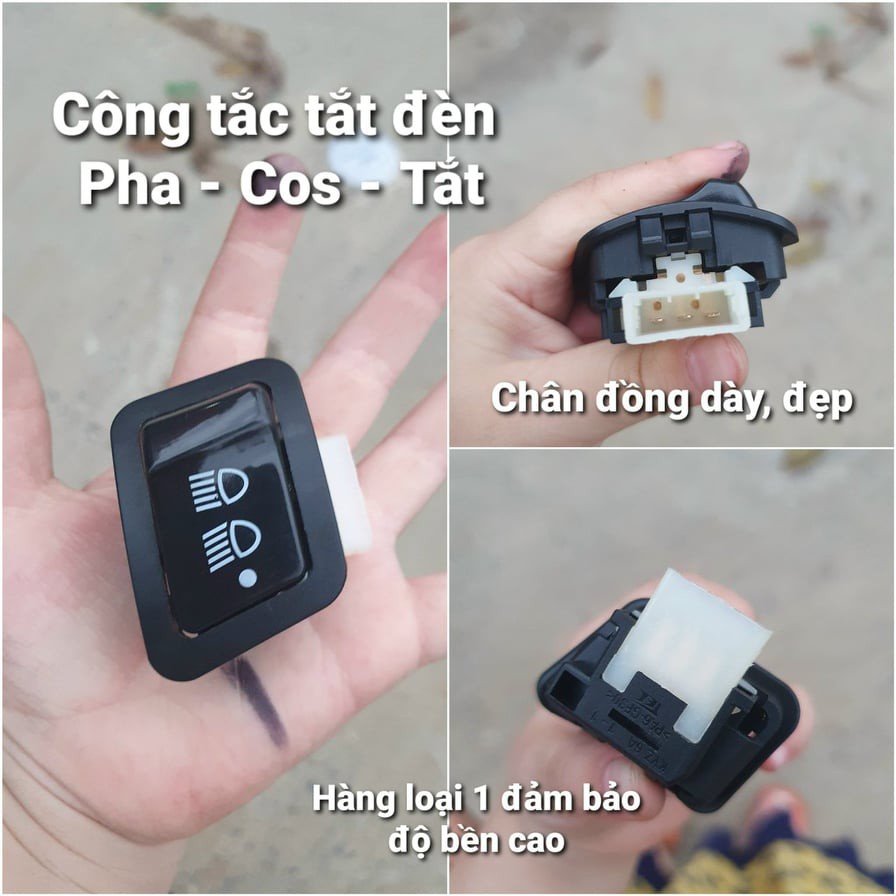 Nút Điều Khiển Dùng Để Tắt Đèn Cho Các Dòng Xe Số Tự Động Như Vision 2021 , Wave Rsx 110cc , Vario , Click...