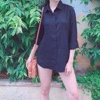 Sơmi Nữ Oversize Bigsize