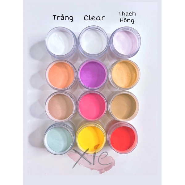 BỘT MỸ LÀM MÓNG 3 IN 1 ĐẮP / NHÚNG / LÀM HOA 30gr - XIE dụng cụ nail&mi ☺️