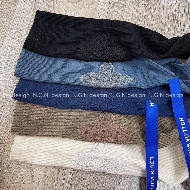 [CÓ ẢNH THẬT + VIDEO TỰ QUAY ] Áo Dài Tay Cổ Vuông From Ôm Chất Len Tăm Tay Thêu Hoa Hàng Đẹp Loại 1 | BigBuy360 - bigbuy360.vn